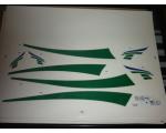 X42 Decalque Avi�o Linhas verdes